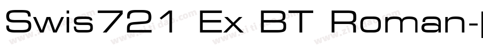 Swis721 Ex BT Roman字体转换